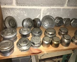 Automobile grease cap covers