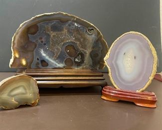 141 Large Agate Stone and More