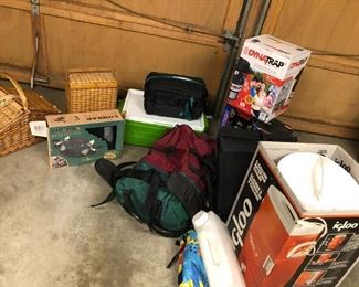 213 Coleman, Igloo and other Camping Supplies