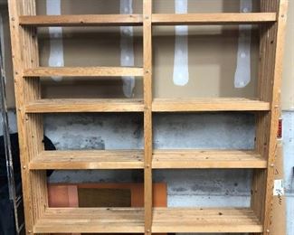 205 Wooden Storage Shelf