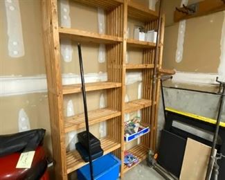 198 Another Wood Shelving Unit