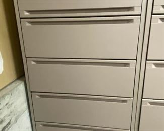 197 Large Metal Filing Cabine