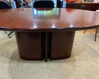 179 Danish Skovby Expanding Conference Table