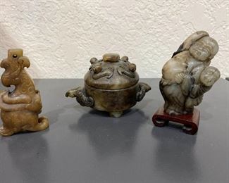 167 Carved Stone Figurines