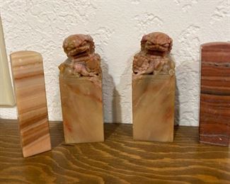 162 Chinese Marble Seals