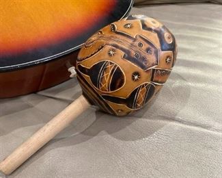 016 Harmony H1249 Childs Guitar  Tambourine