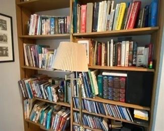 Books and Lamp
