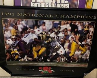 Another Rosebowl Champion Print 1991