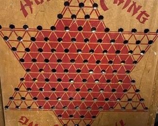Vintage Chinese Checker Board