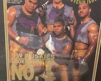 1992 Rose Bowl Framed Magazine Cover