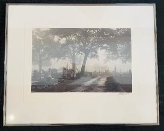 $100each   15/ Two Hayward, Pensacola photograph artist of Cemetery  •  20 x 16