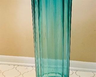  $ 75    22/ Blue clear glass column  •  31high 10across