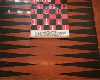 Chess game table top