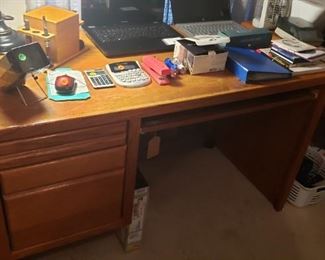 Oak desk