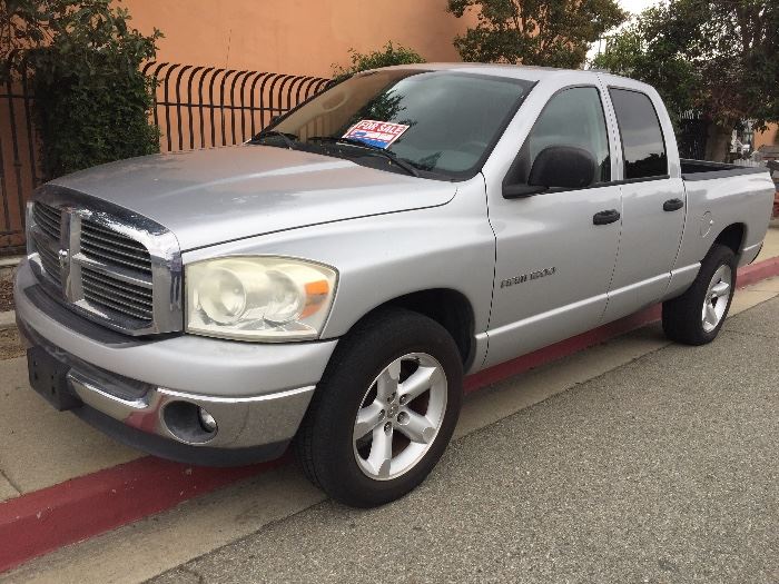 The 2007 Dodge Ram, Big Horn Edition, 169,000 miles. Available for pre-sale. Call (714) 499-4199 🚙