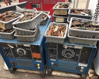 trays of machine tooling