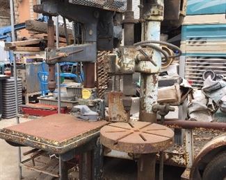 drill presses of various sizes