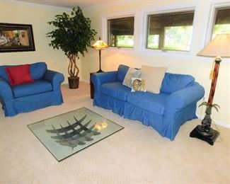 Pottery Barn Sofa & Chair