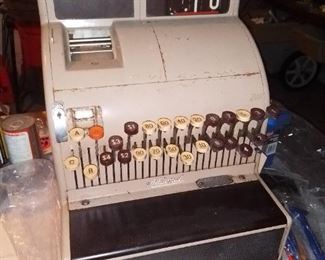 A National Cash Register, made in USA in the year 1957, so vintage at 64 years old,