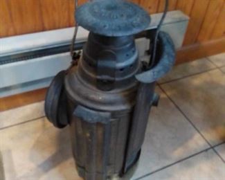 Rarest and Tallest, Dressel Railway and Signal Lamp Company, Railroad Signal Lamp, appears to be All Original, a rare antique, originally from Arlington NJ!!,