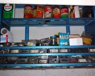 Garden items and Nails and Screws and more,