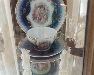 Carved Asian figures,