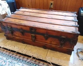 Nice clean Travel Trunk for a Coffee Table Base,...