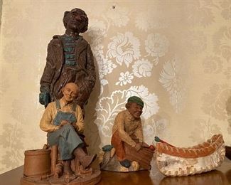 Tom Clark figurines / Gnomes sone signed