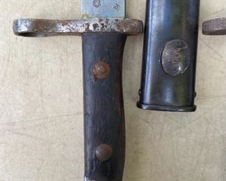 Signed WW2 Bayonet