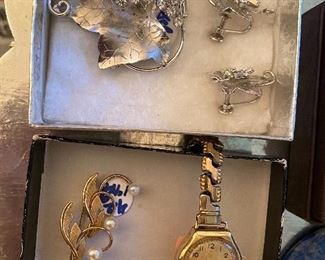 Jewelry Watches Gold Sterling + Costume