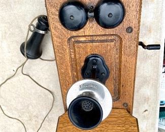Vintage KELLOGG Phone Crank wind