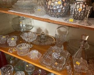 Crystal. And glass for all your serving needs