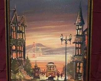 Checkley Oil Painting