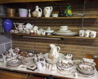 Large selection of transferware dishes!