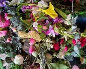 Artificial Flowers - LG 25 cents, SM 2 for 25 Cents