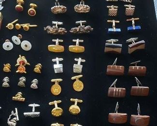 Collection of 1960's Cufflinks