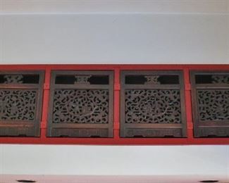 Antique Pierce-Carved Panels