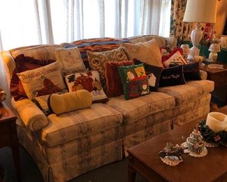 Lots of Throw Pillows 