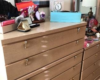 MCM Chest of Drawers & Dresser w/ Mirror