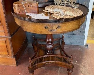 Drum Table, $450