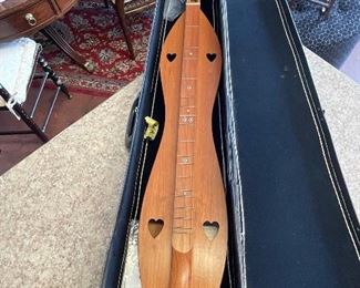 Mountain Dulcimer in Case, $100