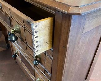 1870s era Small Chest, $325 [Knapp dovetail from 1870s]