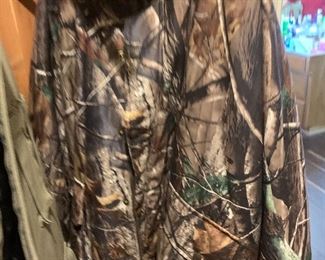 Hunting vests and jackets, sizes 2X-5X