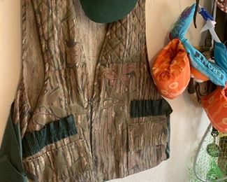 Hunting vests and jackets, sizes 2X-5X