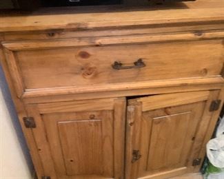 Rustic cabinet or end table