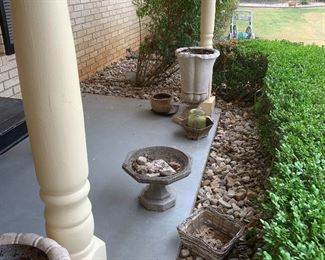 Concrete planters