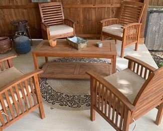 Teakwood furniture set