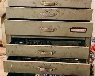 Vintage Craftsman tool chest