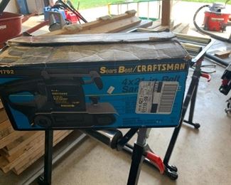 Sears craftsman Belt Sander.  Good condition