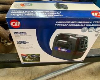 Campbell-Hausfeld 12v rechargeable inflator